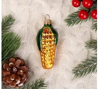 Ёлочное украшение Сималенд Кукуруза 9 см 2723459
