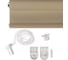 Рулонная штора PRAKTO Ribbed 140х175см бежевый 6530192 5