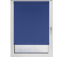 Рулонная штора PRAKTO Shantung 40х150см синий 7793413