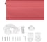 Рулонная штора PRAKTO Shantung 180х175см розовый 7793154 5