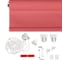 Рулонная штора PRAKTO Shantung 70х160см розовый 7793079 6
