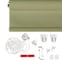 Рулонная штора PRAKTO Shantung 55х150см оливковый 7793734 5