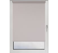 Рулонная штора PRAKTO Ribbed 80х160см серый 6530253