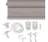 Рулонная штора PRAKTO Ribbed 120х160см серый 6530284 5