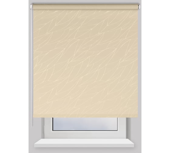 Рулонная штора PRAKTO Ravia 80х160см желтый 7798111 1