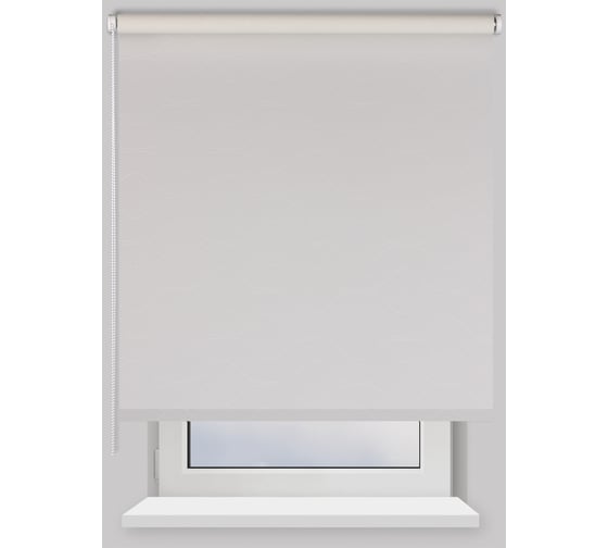 Рулонная штора PRAKTO Nuance 120х160см белый 7797312 1