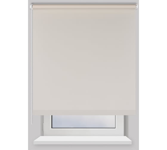 Рулонная штора PRAKTO Easy 40х160см натуральный 7795318 1