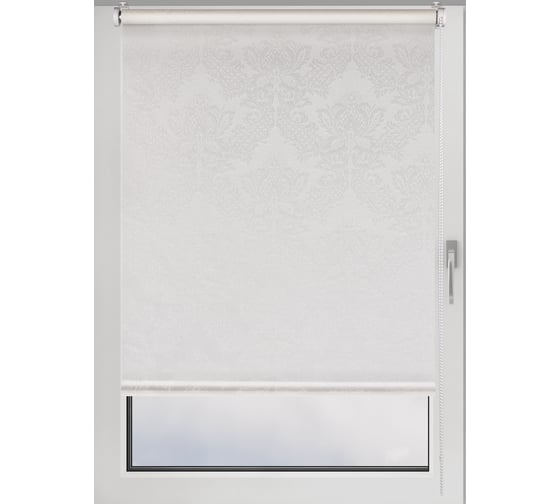 Рулонная штора PRAKTO Luna 90х160см белый 7798845 1