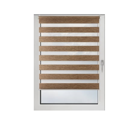 Рулонная штора PRAKTO Day&Night 50х160см дуб 7795912