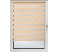 Рулонная штора PRAKTO Day&Night 80х160см кремовый 8312104