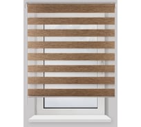 Рулонная штора PRAKTO Day&Night 180х175см дуб 7796001