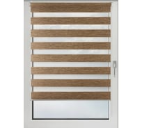 Рулонная штора PRAKTO Day&Night 60х160см дуб 7795929