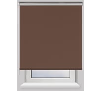 Рулонная штора PRAKTO Blackout Silver 180х175см шоколад 7794779