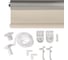 Рулонная штора PRAKTO Blackout Silver 40х160см светло-бежевый 7794533 5