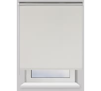 Рулонная штора PRAKTO Blackout Silver 140х175см белый 7794496