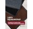 Влаговпитывающий коврик ComeForte FLOOR MAT Стандарт 80х120 см серый XT-5003 6