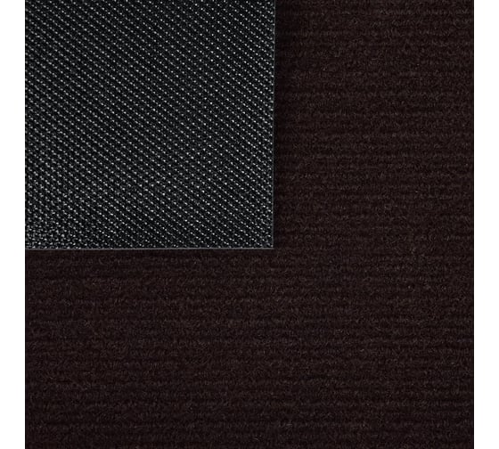 Входной ворсовый влаго-грязезащитный коврик ComeForte FLOOR MAT Стандарт 0,9х15м Коричневый XT-8002