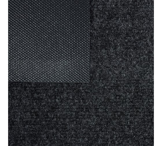 Входной ворсовый влаго-грязезащитный коврик ComeForte FLOOR MAT Стандарт 0,9х15м Серый XT-8003