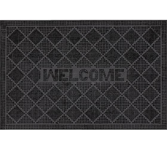 Придверный резиновый коврик ComeForte PIN MAT Welcome 40х60 см PM-004 1