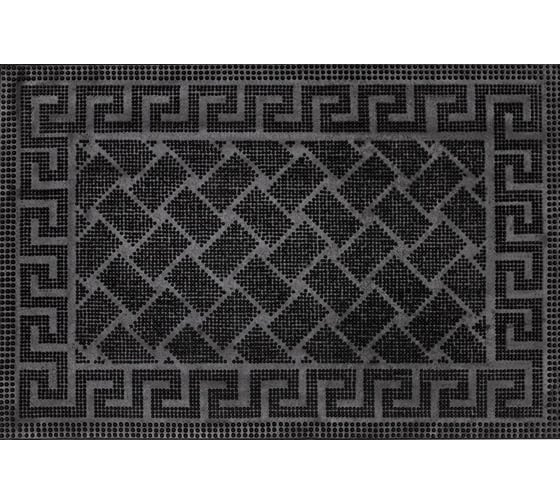 Придверный резиновый коврик ComeForte PIN MAT Меандр 40х60 см PM-006