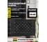 Придверный резиновый коврик ComeForte PIN MAT Меандр 40х60 см PM-006 2