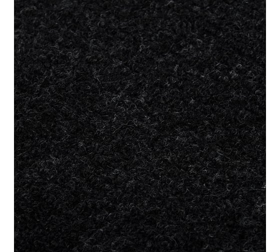 Входной ворсовый влаго-грязезащитный коврик ComeForte FLOOR MAT Стандарт 0,9х15м Черный XT-8001