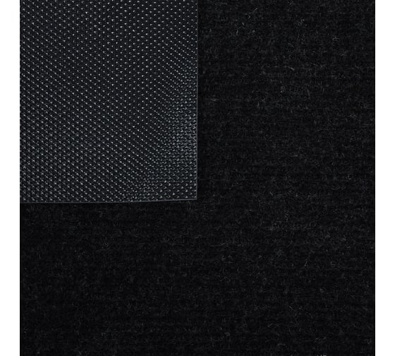 Входной ворсовый влаго-грязезащитный коврик ComeForte FLOOR MAT Стандарт 0,9х15м Черный XT-8001