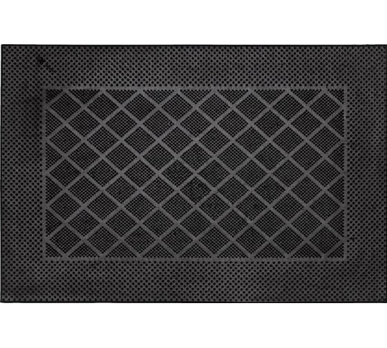 Придверный резиновый коврик ComeForte PIN MAT Ромб 40х60 см PM-002