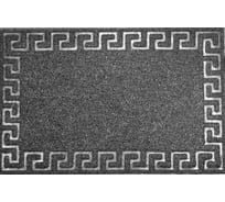 Придверный пористый коврик ComeForte Meander 40х60 см черный LM-01
