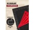 Придверный пористый коврик ComeForte Meander 40х60 см черный LM-01 4