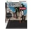 Придверный пористый коврик ComeForte Meander 50х80 см черный LM-07 2
