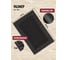 Придверный пористый коврик ComeForte Meander 50х80 см черный LM-07 3