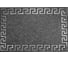 Придверный пористый коврик ComeForte Meander 50х80 см черный LM-07 1