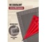 Придверный пористый коврик ComeForte Meander 50х80 см серый LM-09 5