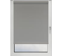 Рулонная штора PRAKTO Shantung 40х160см серый 7792478