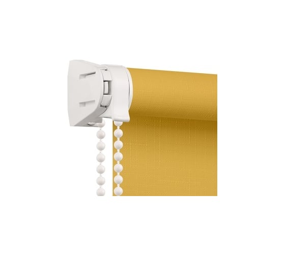 Рулонная штора PRAKTO Shantung 120х150см желтый 7793703