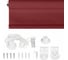 Рулонная штора PRAKTO Shantung 160х175см бордо 7792867 5