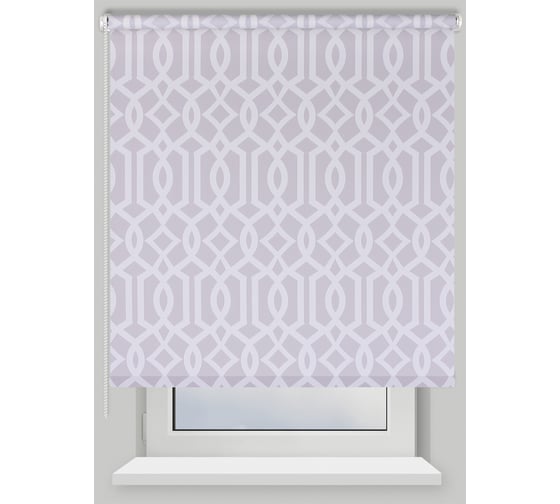 Рулонная штора PRAKTO Print 160х190см Мактрэл серый 7796377 1