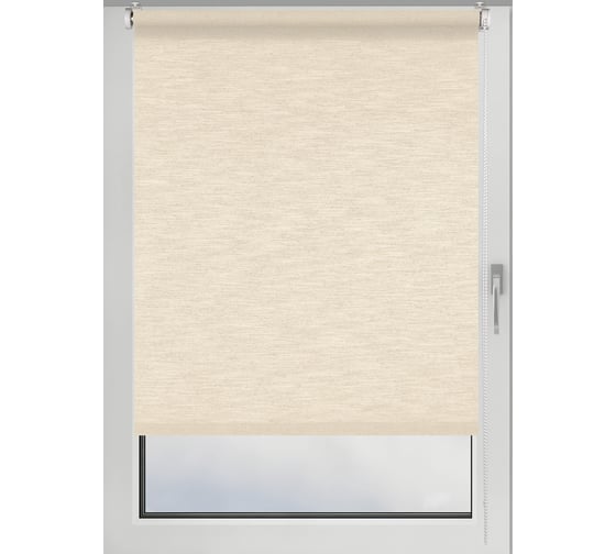 Рулонная штора PRAKTO Mukko 40х160см натуральный 6532196 1