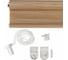 Рулонная штора PRAKTO Rustic 140х175см коричневый 6531953 5