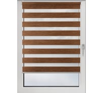 Рулонная штора PRAKTO Day&Night 40х150см коричневый 17119374