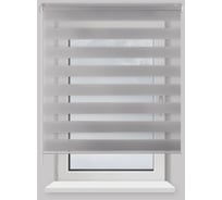 Рулонная штора PRAKTO Day&Night 180х175см серый 7791440