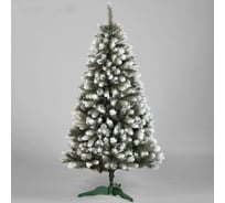 Искусственная елка Сималенд Элитная серебро 180 см, d нижнего яруса 100 см, 490 веток 3775639