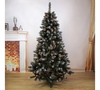 Искусственная елка Сималенд Элитная Золото 180 см, d нижнего яруса 100 см, 490 веток 4476063