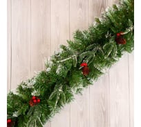 Елочная гирлянда Зимнее волшебство 270 см, зимний шик, 220 веток 185449