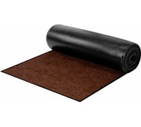 Коврик-дорожка LAIMA EXPERT 0,9x10м коричневый влаго-грязезащита, 430 г/кв.м, ребристая 701044