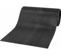 Коврик-дорожка LAIMA EXPERT 0,9x10м ТРАВКА графит пластиковый грязезащитный, щетина 10 мм 701069