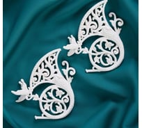 Елочное украшение Зимнее волшебство Туба снежная, 10х10.5 см 5043674