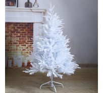 Елка Зимнее волшебство Элит белый перелив 120 см, d нижнего яруса 80 см, 322 ветки 2338578