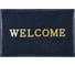 Придверный пористый коврик ComeForte Welcome 40х60 см синий WM-05 1